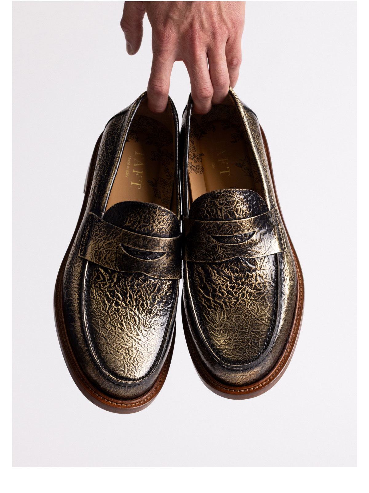 The Jack Loafer in Gilded Gold