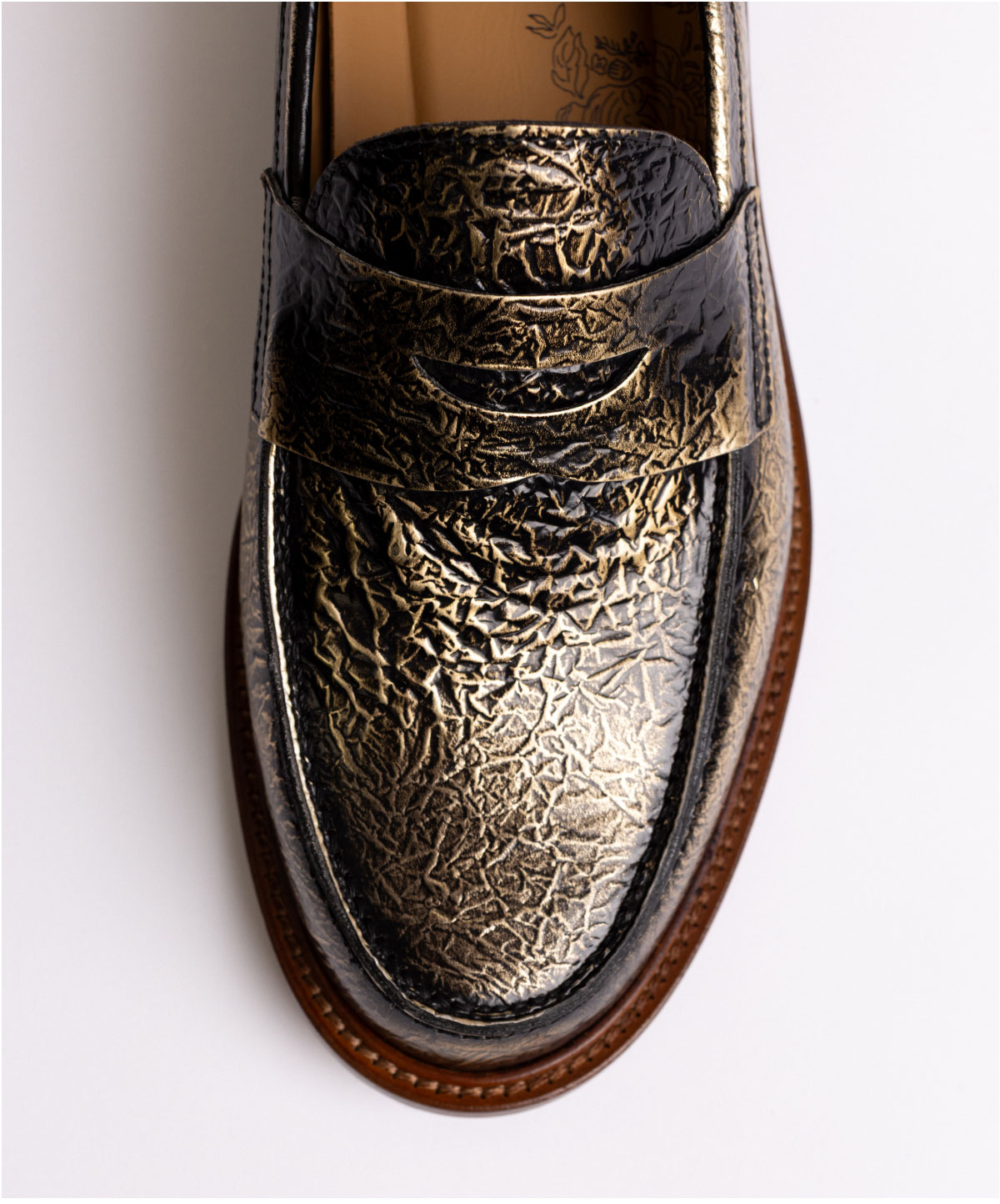 The Jack Loafer in Gilded Gold