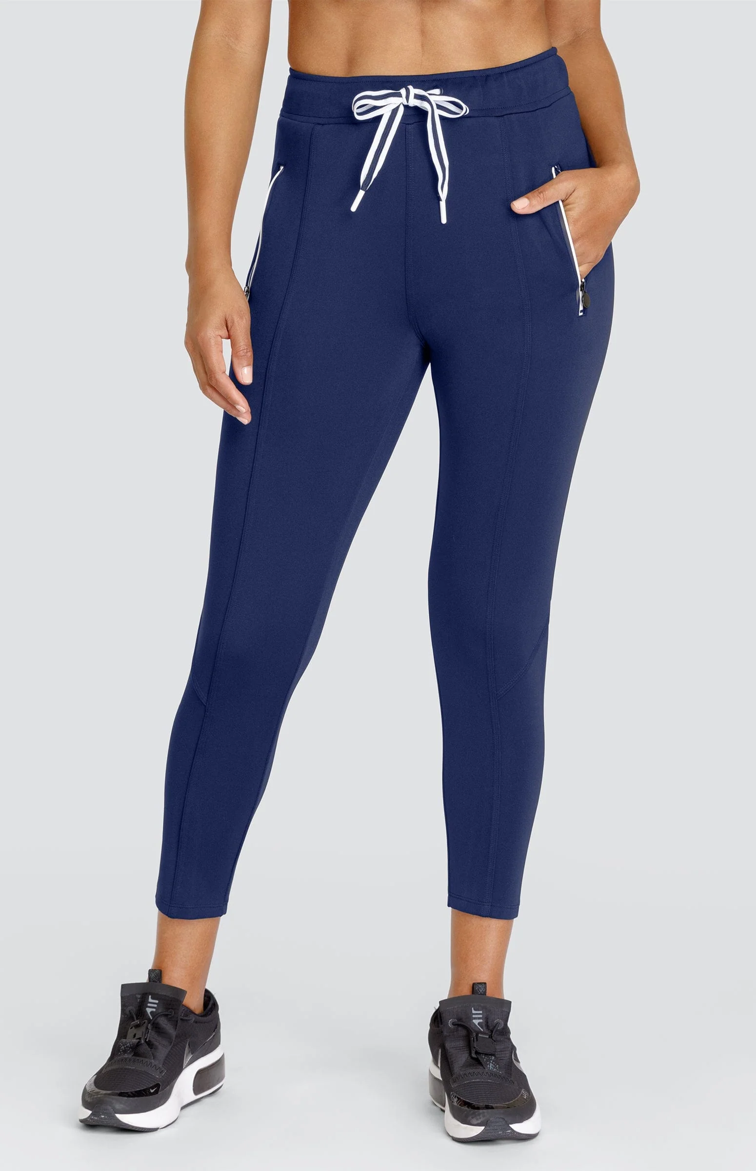 Image of Eleanor Navy Blue Jogger