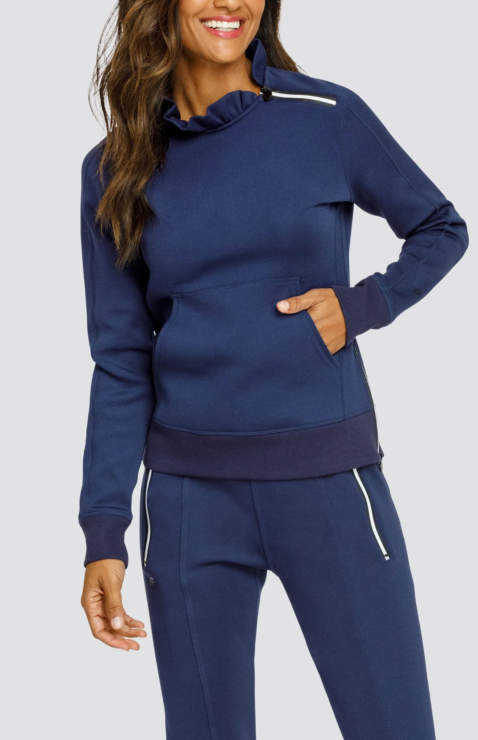 Image of Condoleezza Navy Blue Pullover