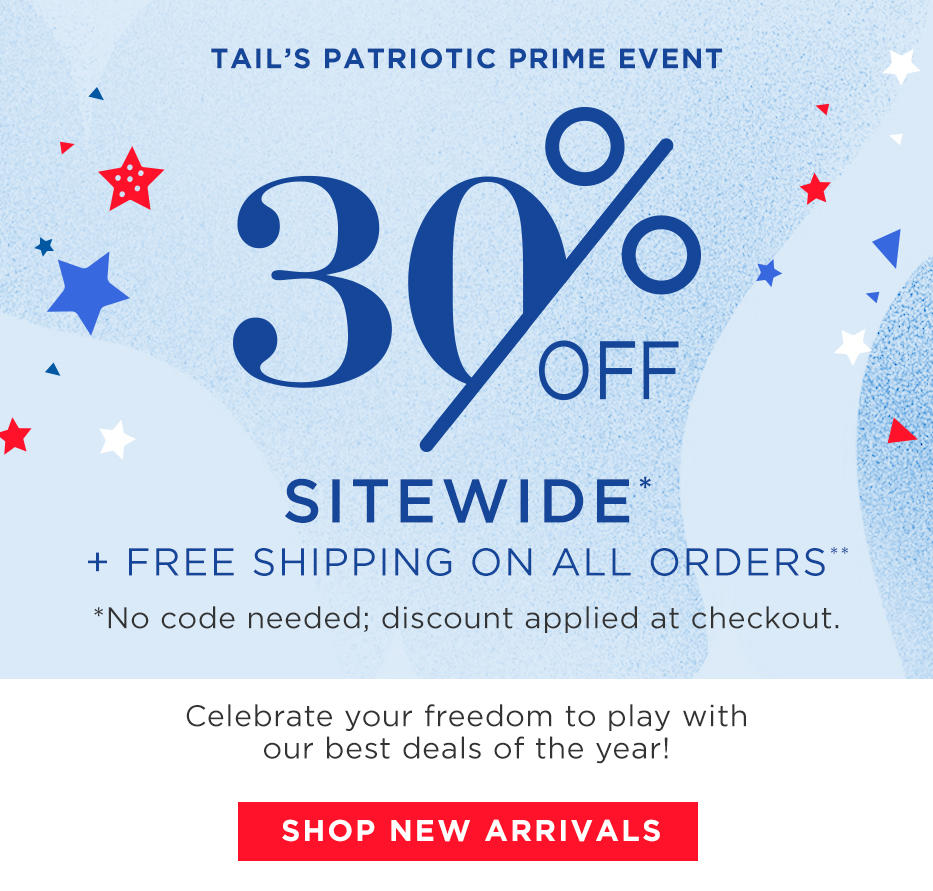 30% Off Sitewide + Free Shipping On All Orders