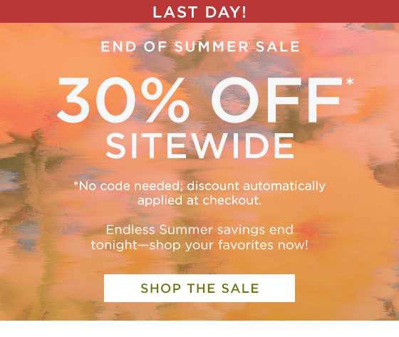 30% Off Sitewide