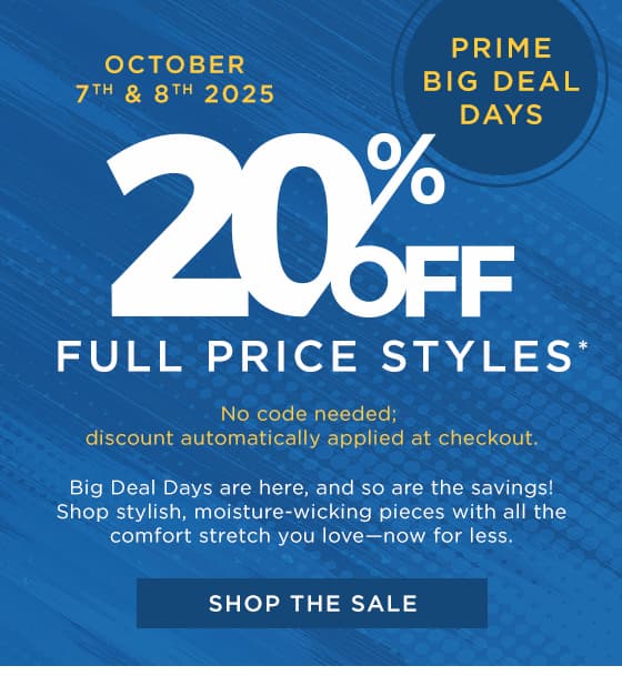 20% Off Full Price Styles