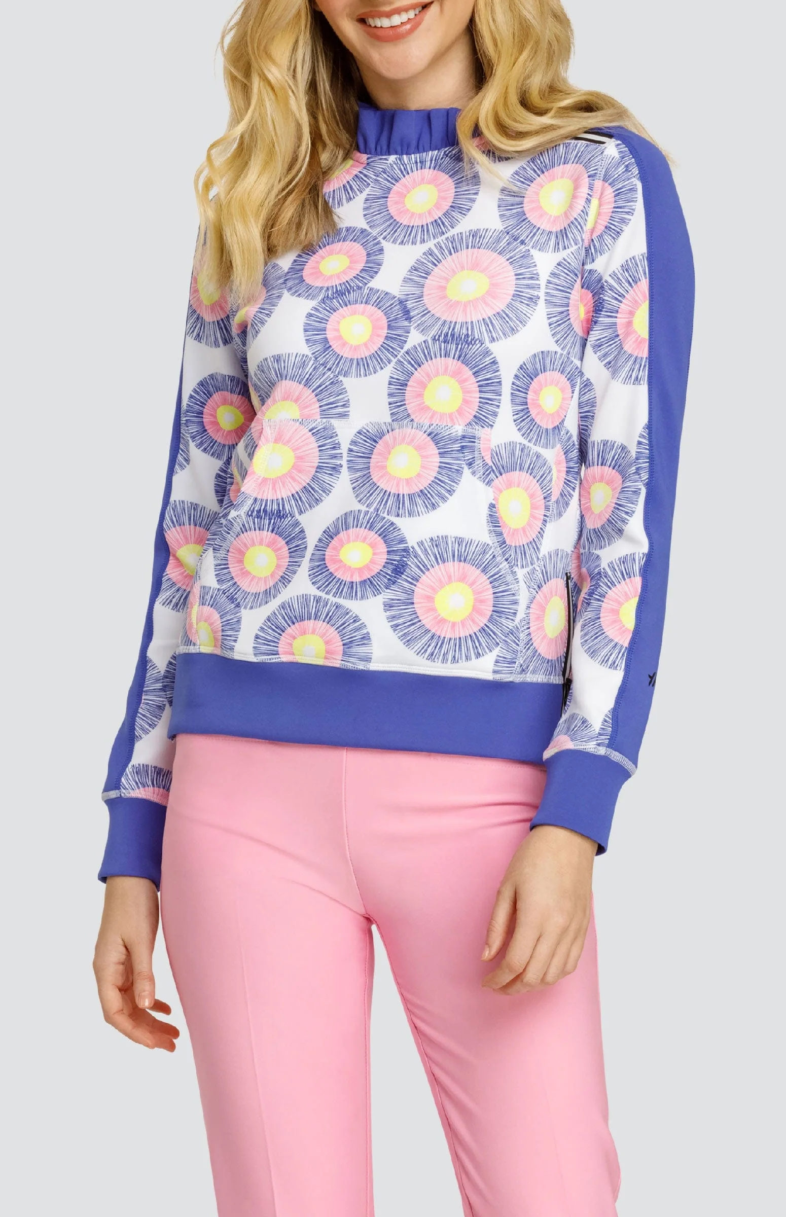 Image of Condoleezza Lively Print Pullover - FINAL SALE