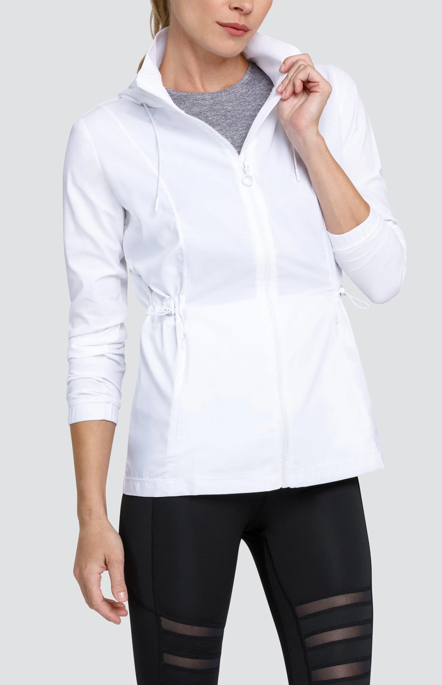 Image of Nola Water Resistant Jacket - Chalk White