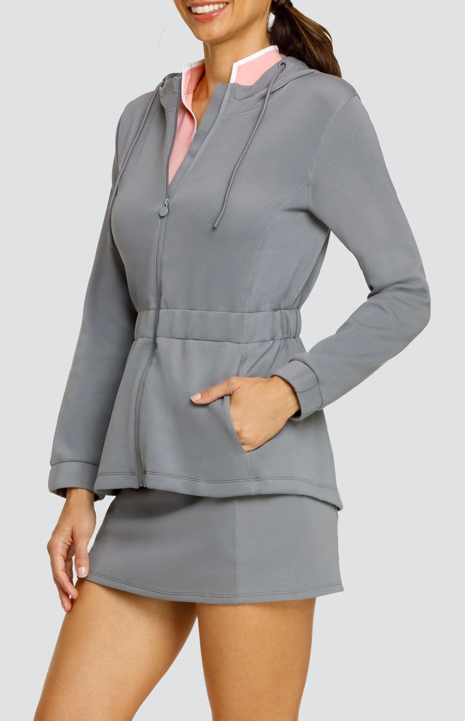Image of Robyn Hooded Jacket - Cool Mist - FINAL SALE