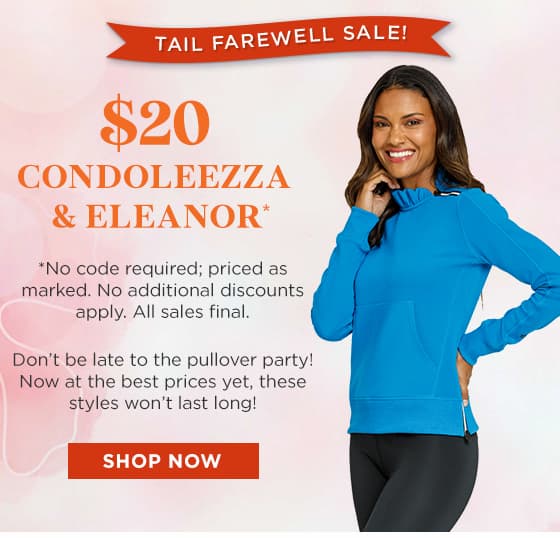 Model in blue pullover
