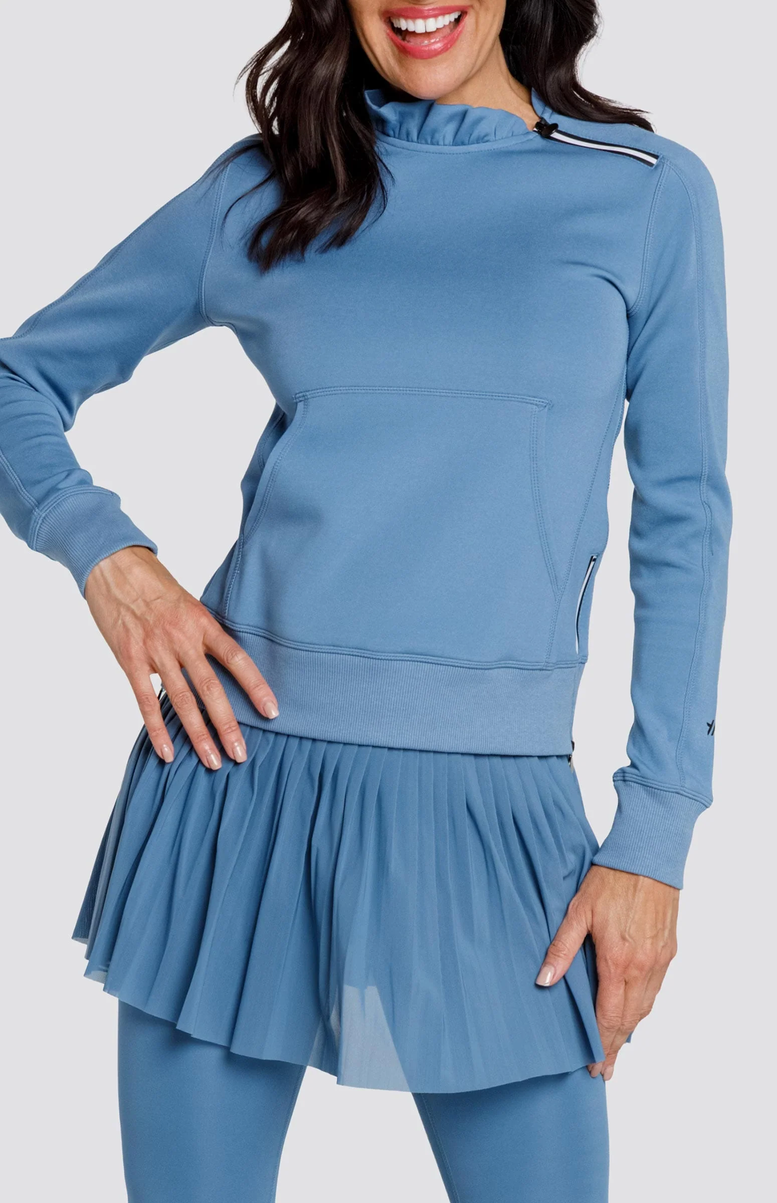 Image of Condoleezza Copen Blue Pullover - FINAL SALE