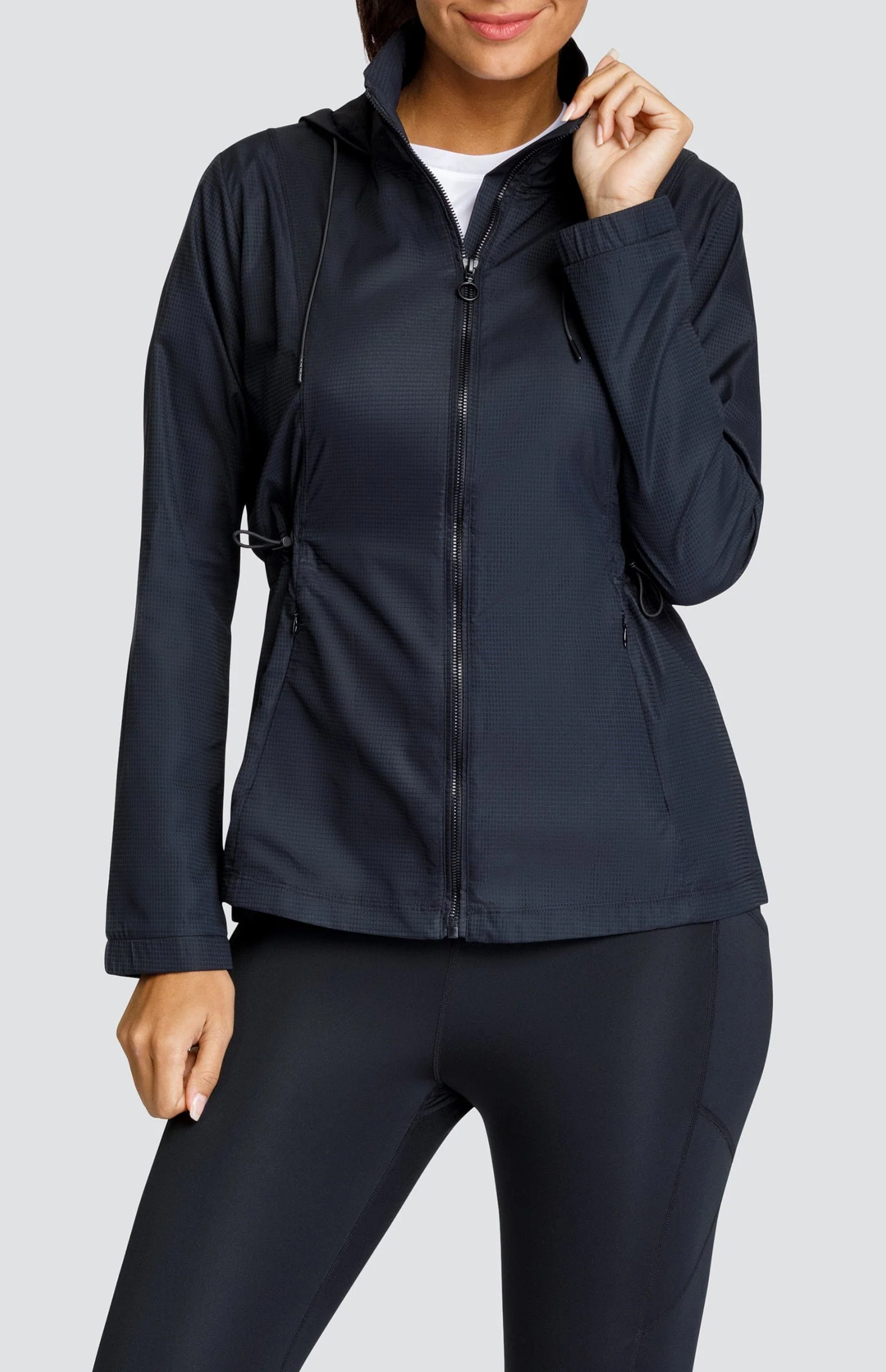 Image of Nola Water Resistant Jacket - Onyx Black - FINAL SALE