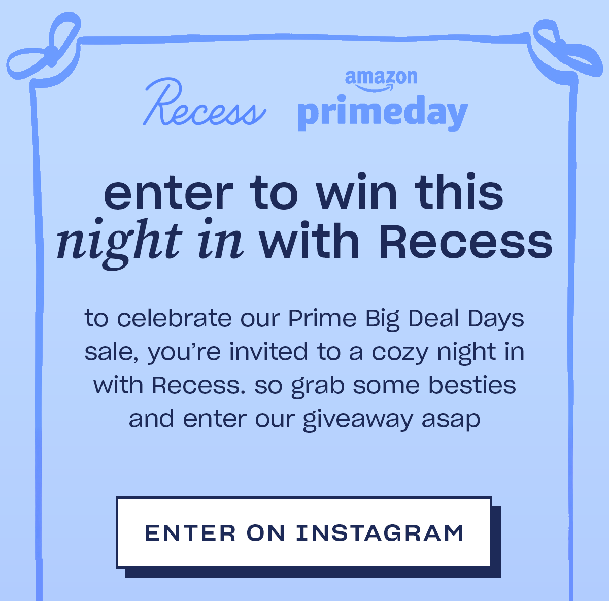 enter on Instagram