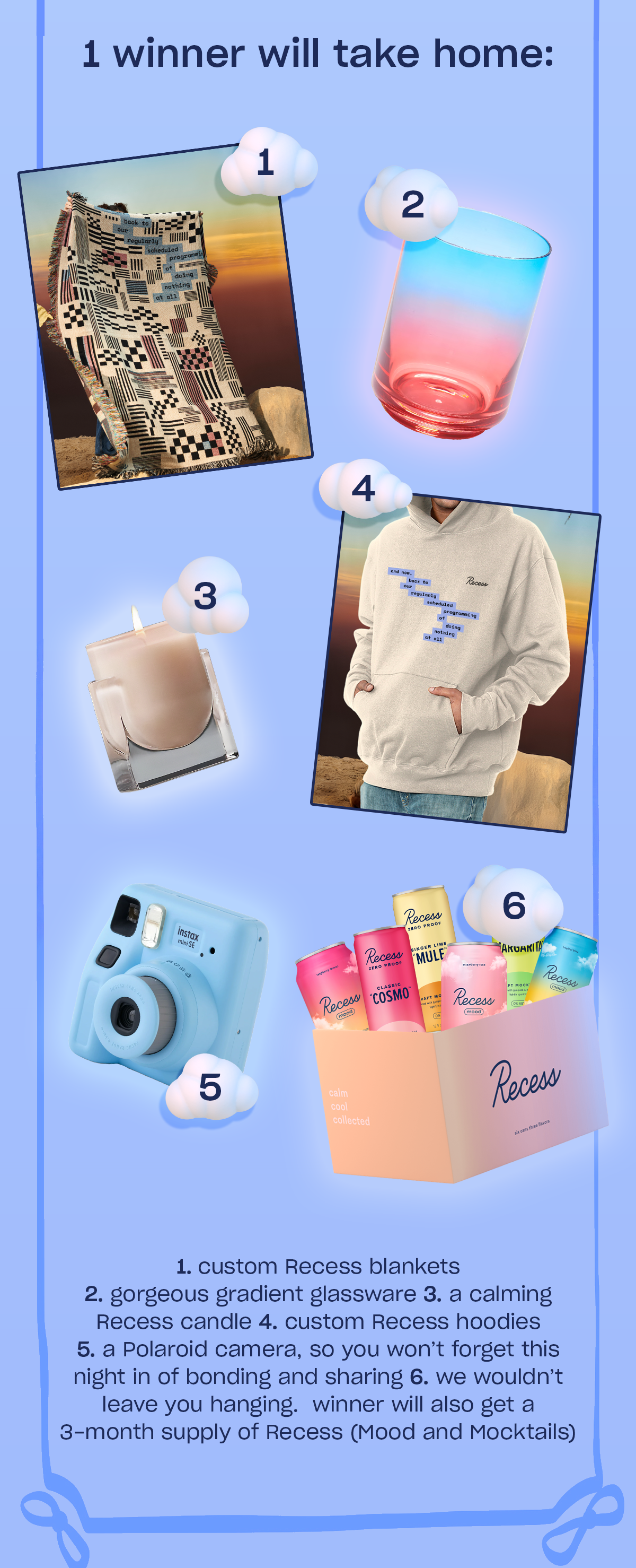 1 winner will take home