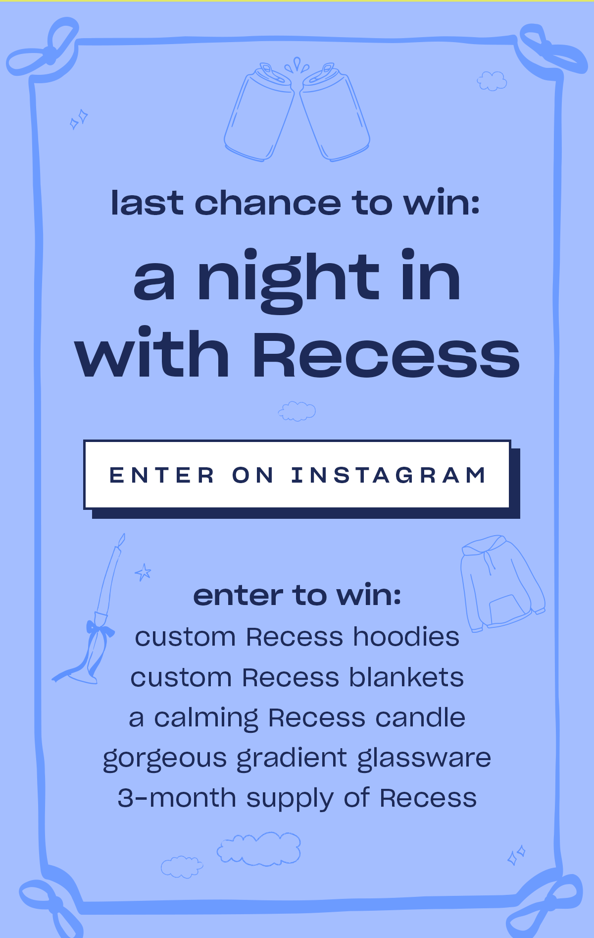 enter on Instagram