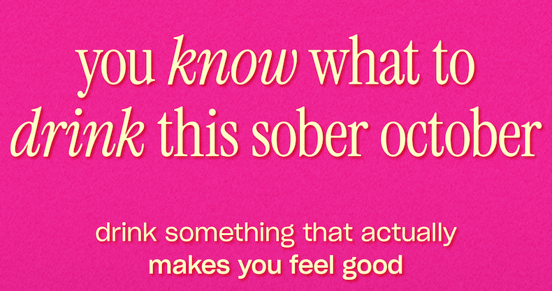you know what to drink