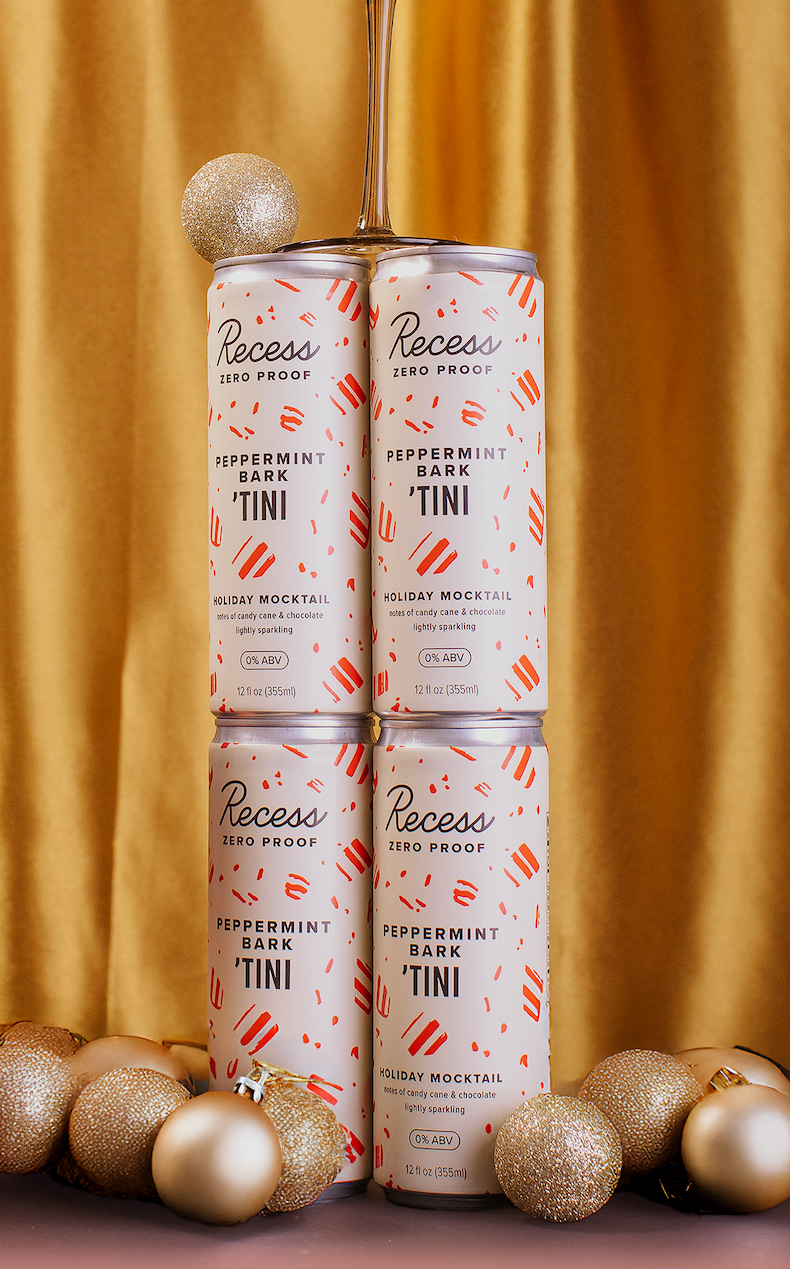 peppermint bark tini