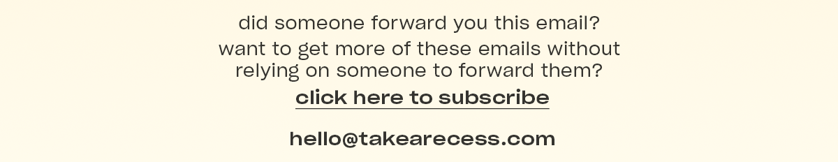 your turn to enjoy