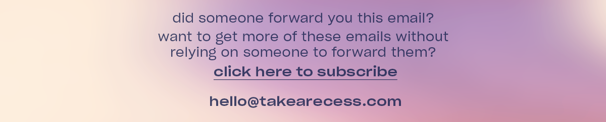 your turn to enjoy