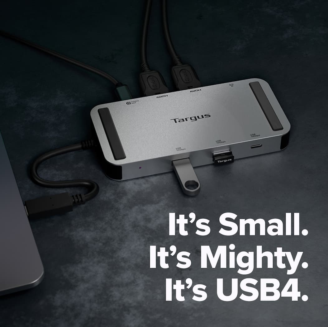 It’s Small. It’s Mighty. It’s USB4.