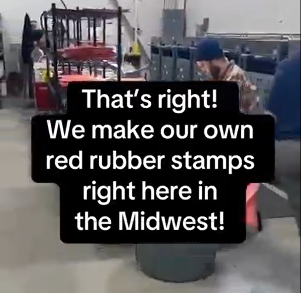 Rubber Stamp Video