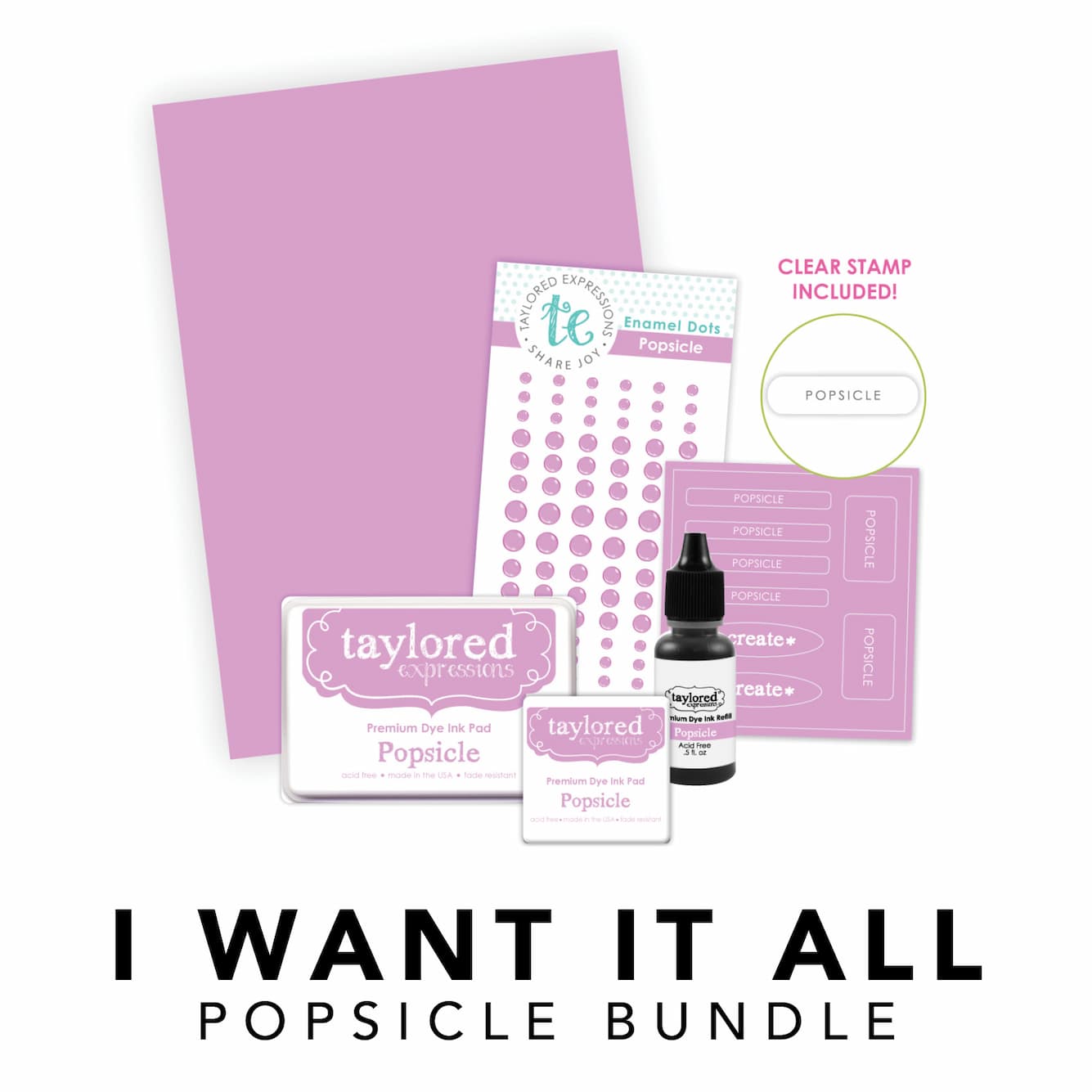I Want It All Popsicle Bundle