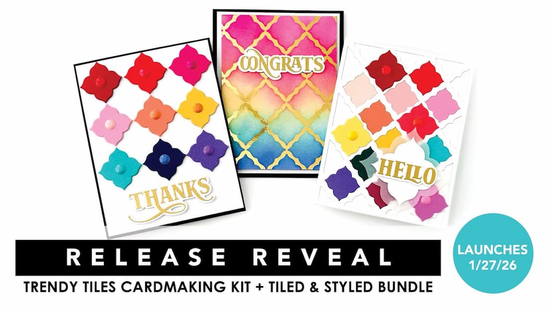 Trendy Tiles Release Reveal Video