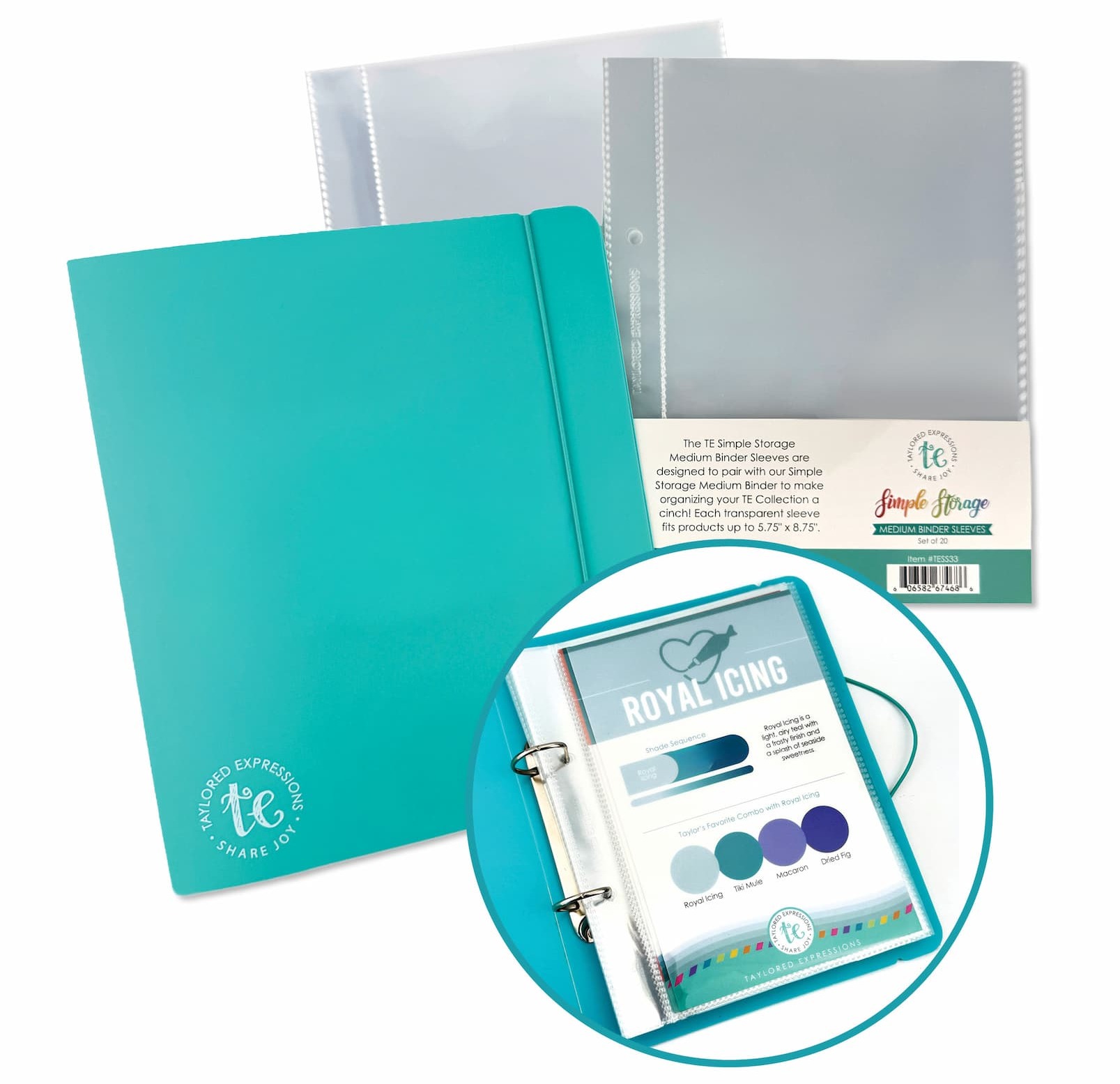 Medium Storage Binder & Sleeves Bundle