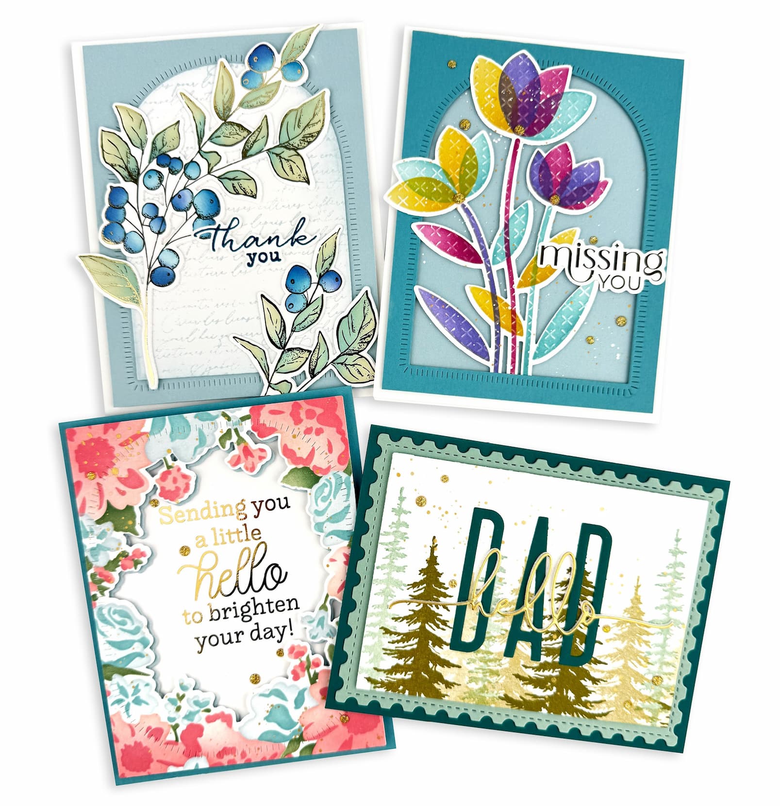 Cards made with products from the Pick Your Pairings release.