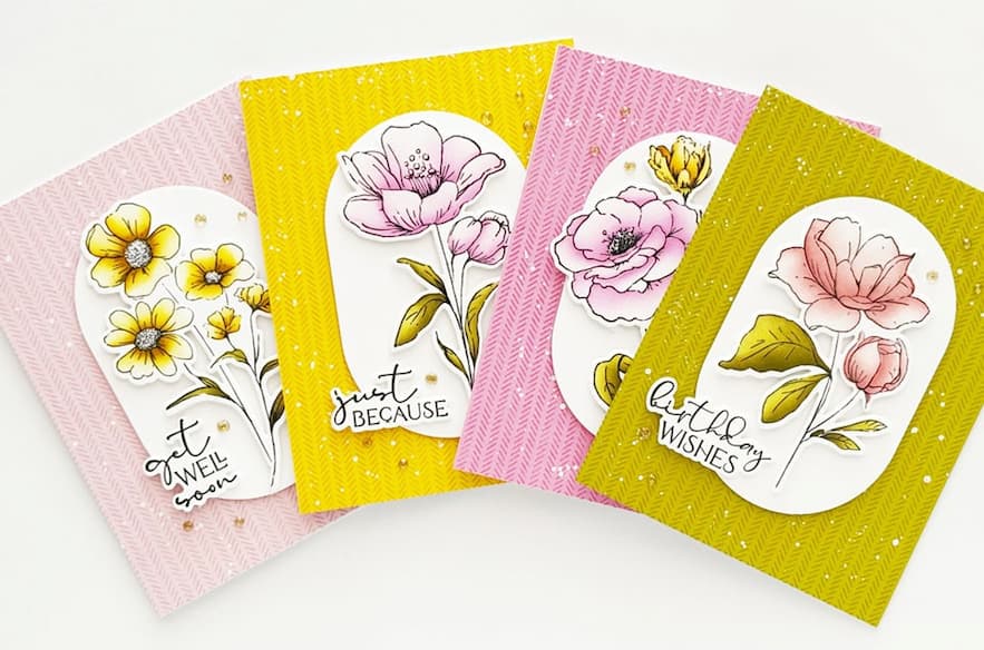 Nature's Canvas Floral Card Tutorial