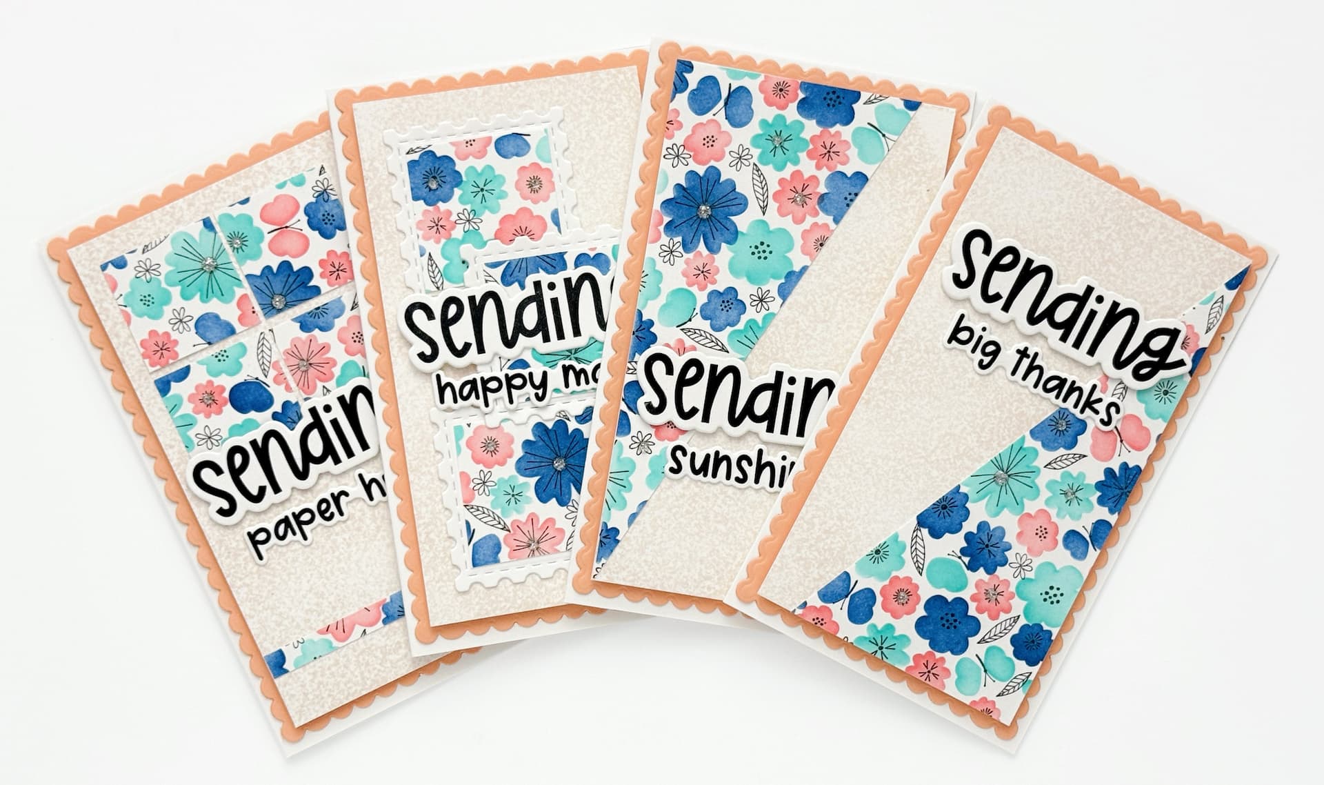 Florals & Flutters Cardmaking Kit Inspiration.