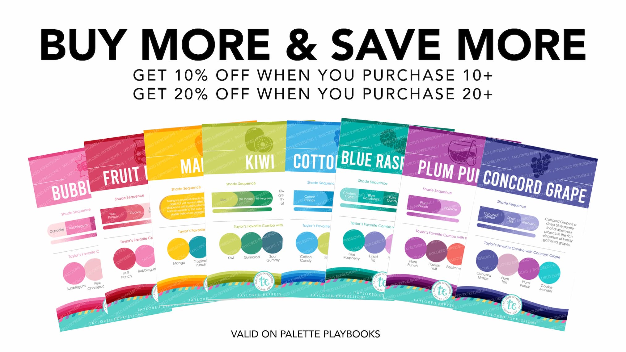 Full Palette Playbook Category