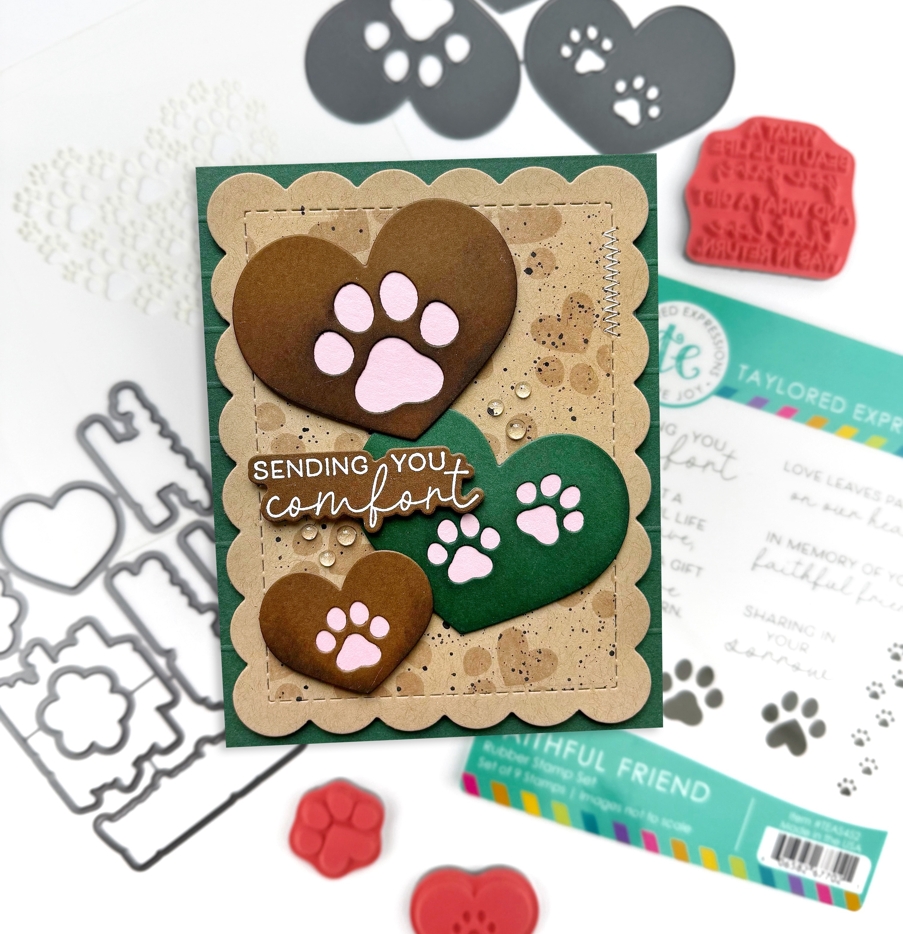 Rainbow Bridge Bundle includes pet sympathy products