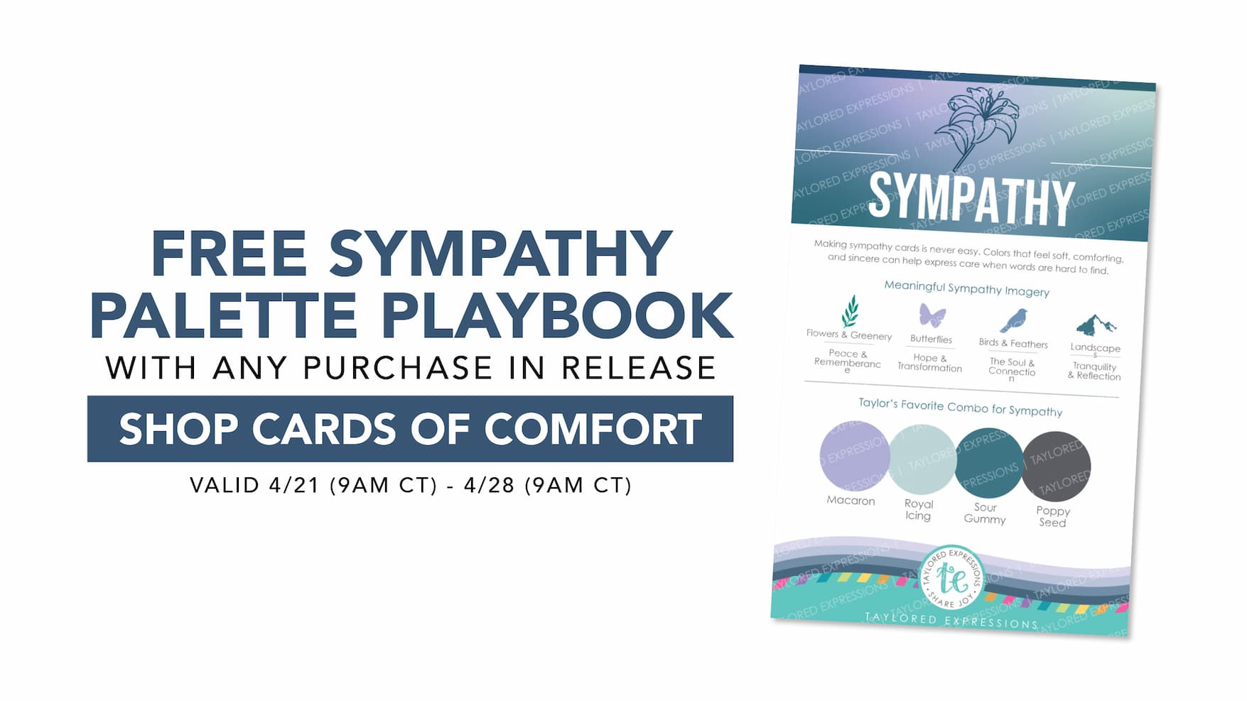 FREE Palette Playbook - Sympathy