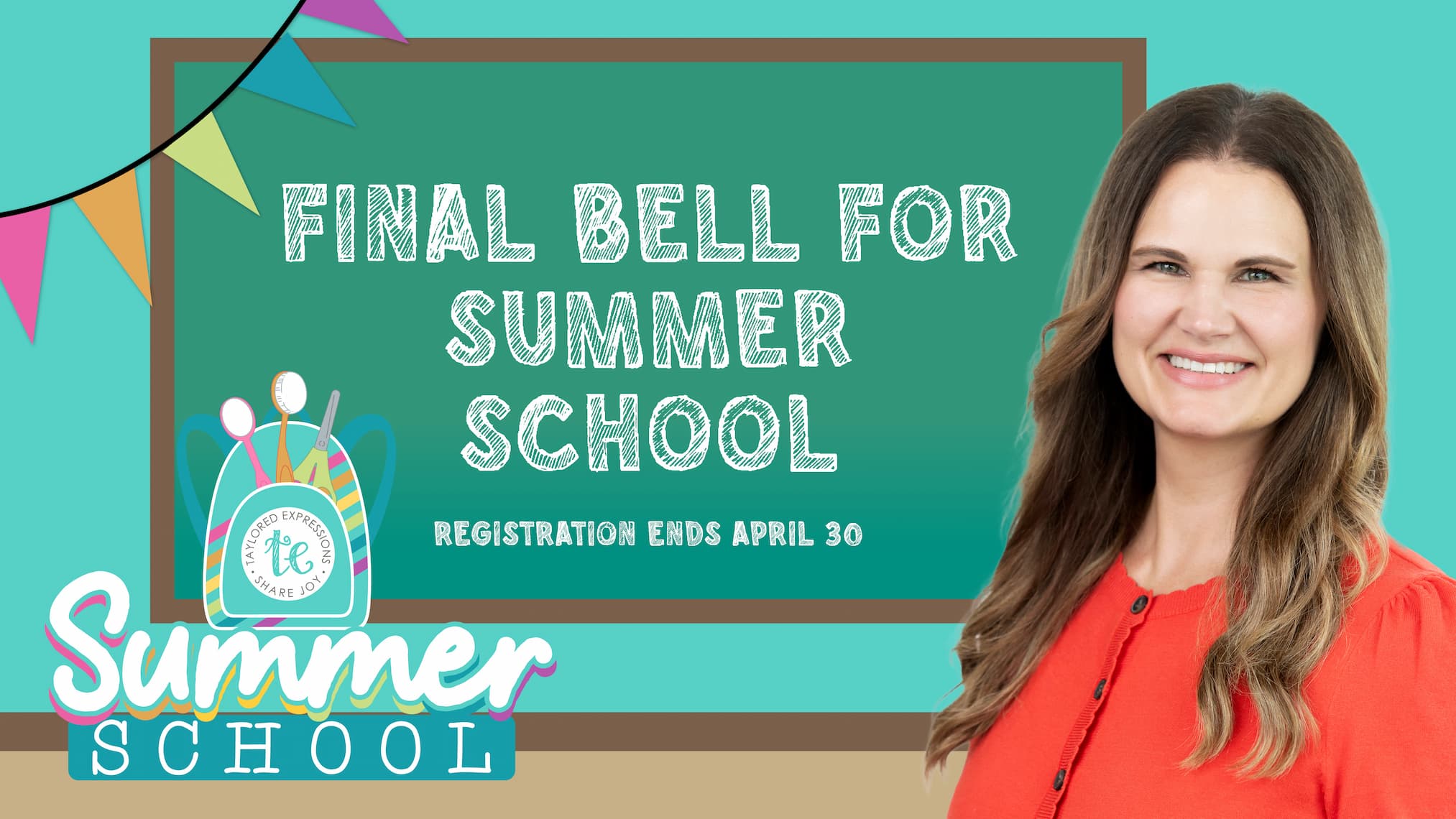 Summer School registration graphic