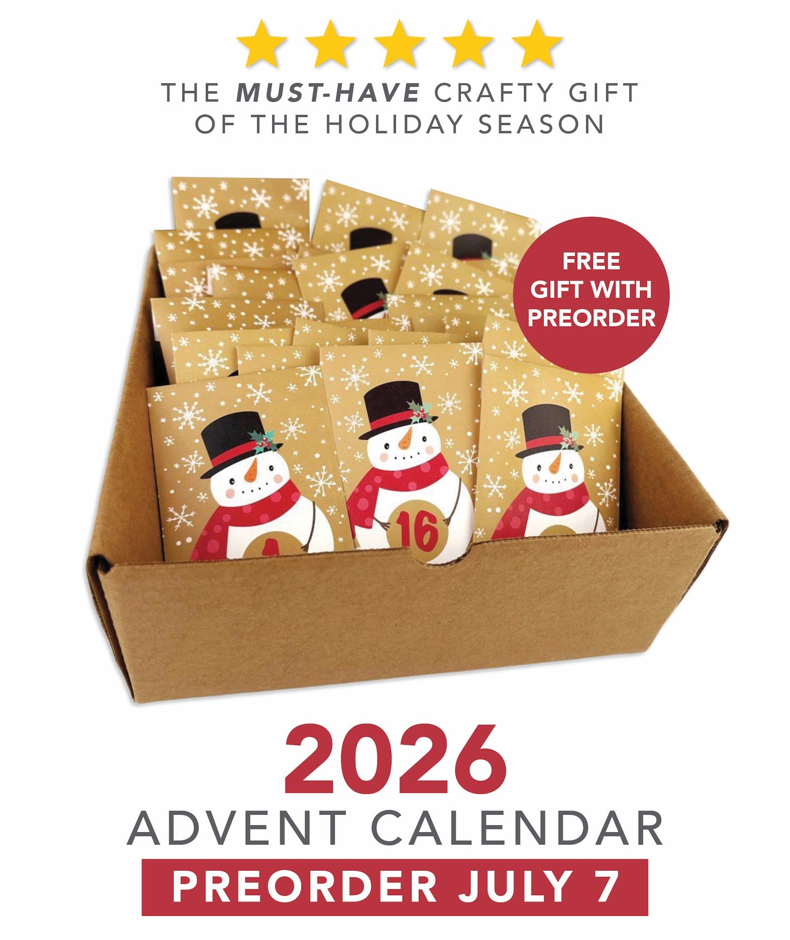 Advent Calendar Save the Date