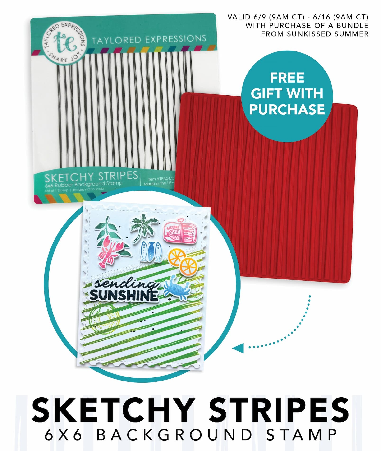Free Sketchy Stripes