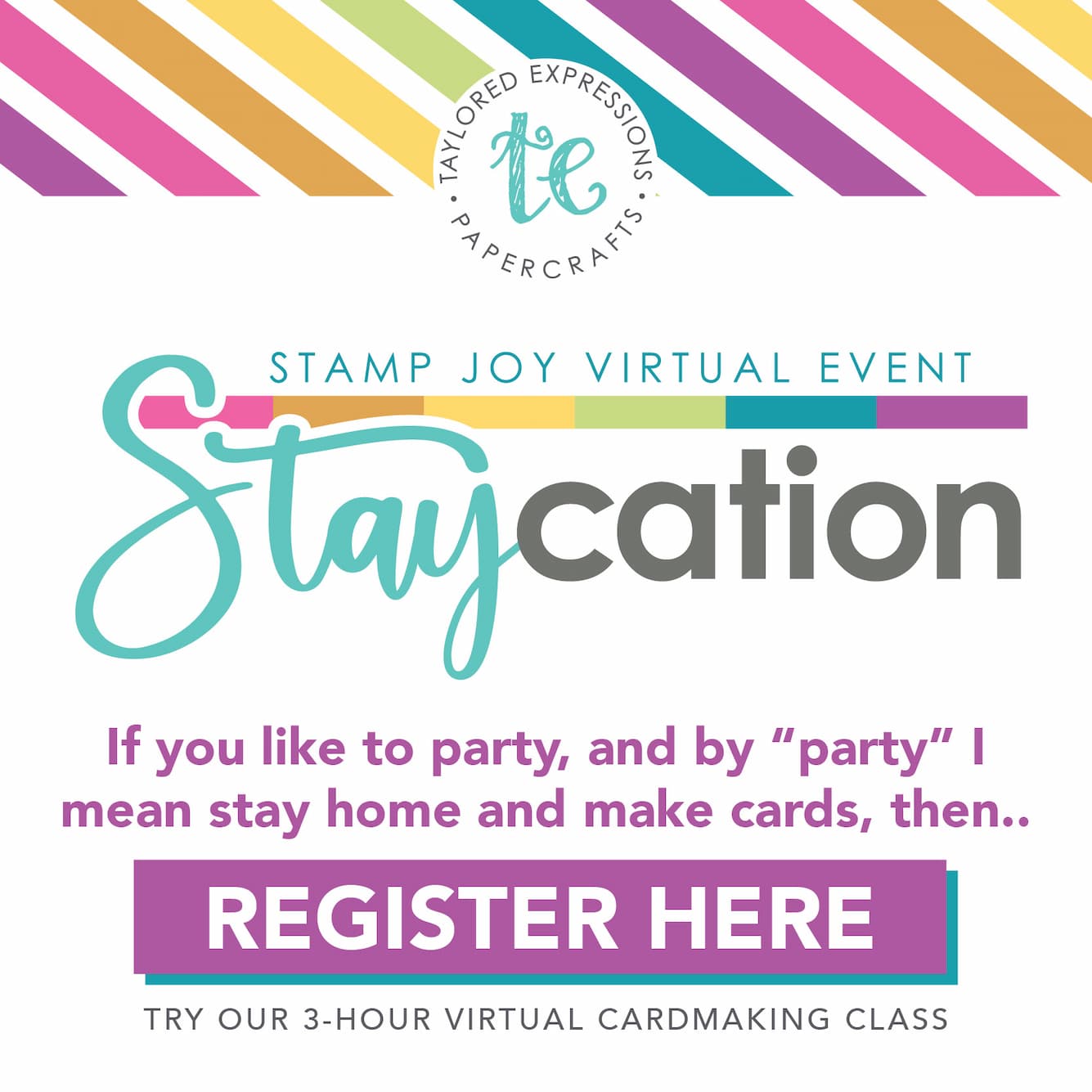 Stamp Joy Staycation Registration Form