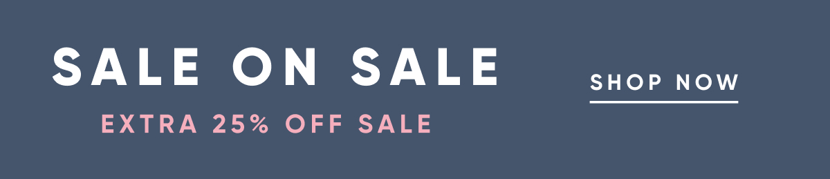 Extra 25% Off Sale