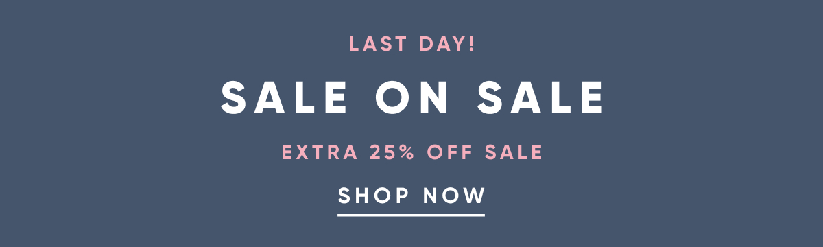Extra 25% Off Sale