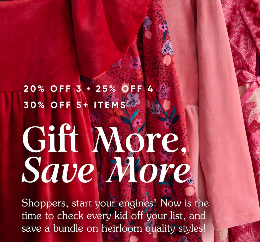 20% Off 3, 25% Off 4, 30% Off 5+ Items