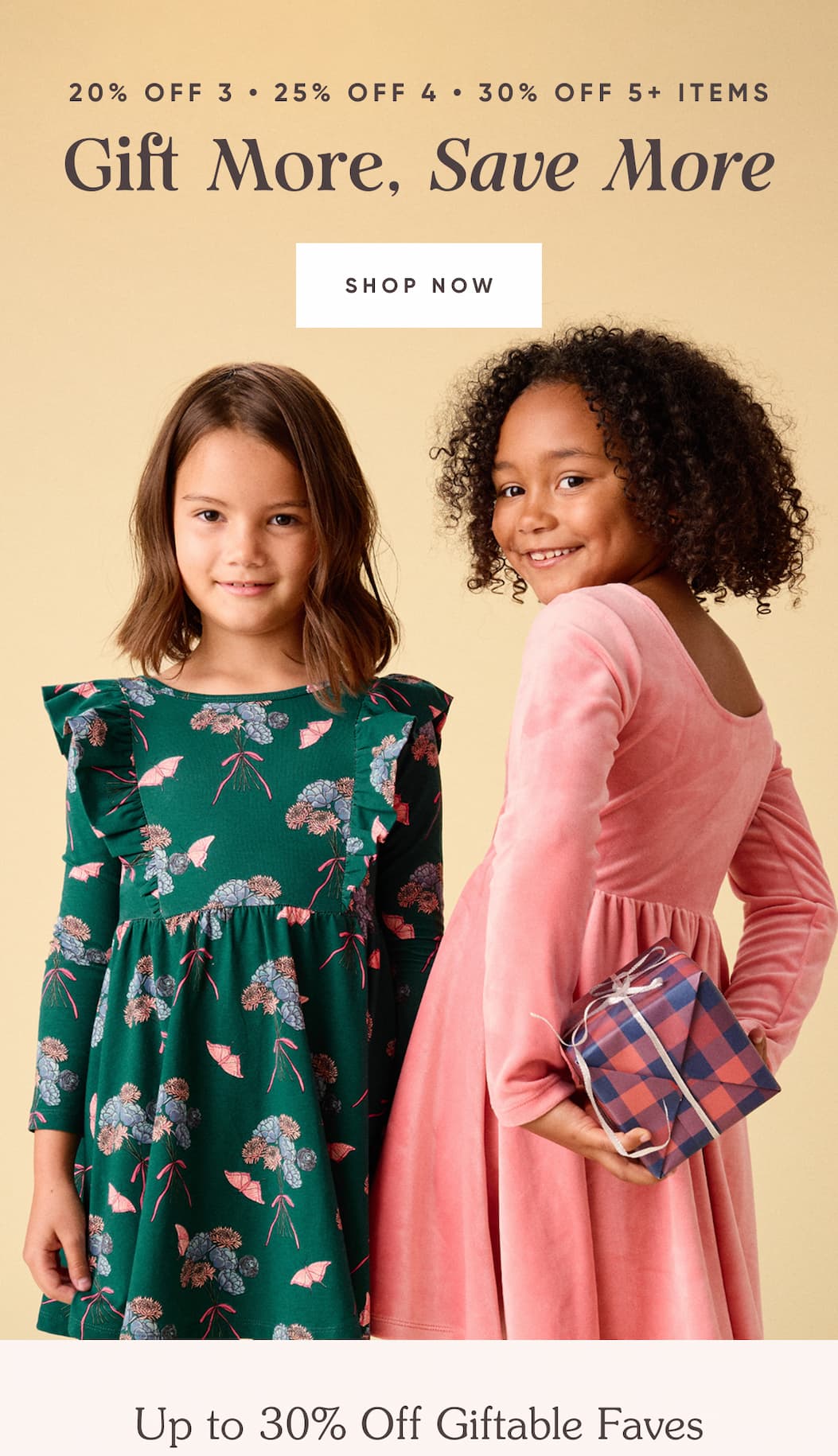 20% Off 3, 25% Off 4, 30% Off 5+ Items