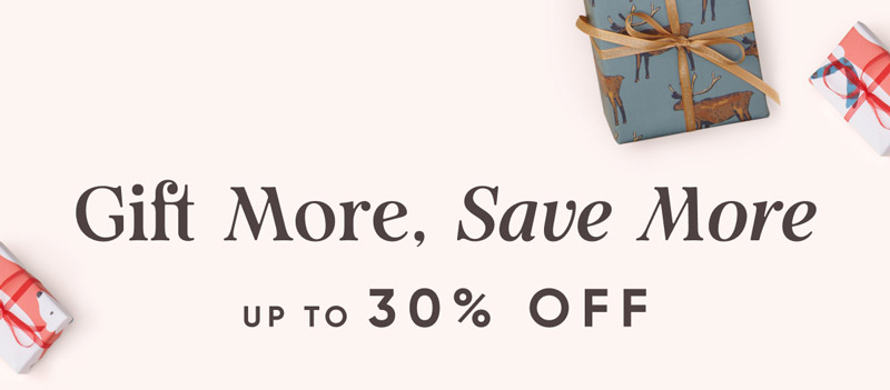 20% Off 3, 25% Off 4, 30% Off 5+ Items