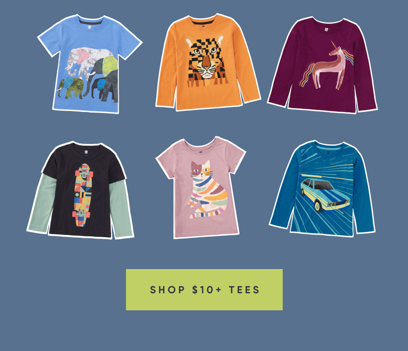Shop $10+ Tees