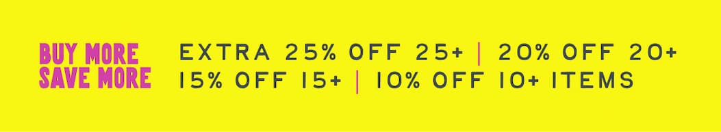 Warehouse Sale + Buy More, Save More