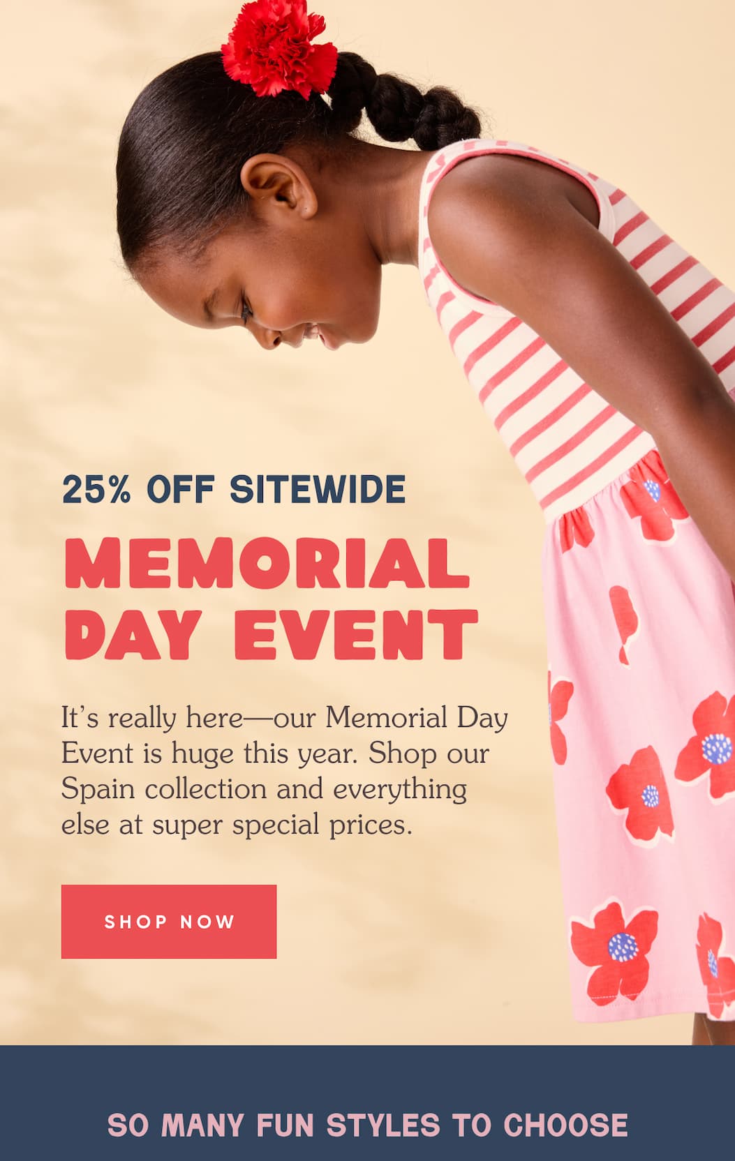 25% OFF SITEWIDE - MEMORIAL DAY