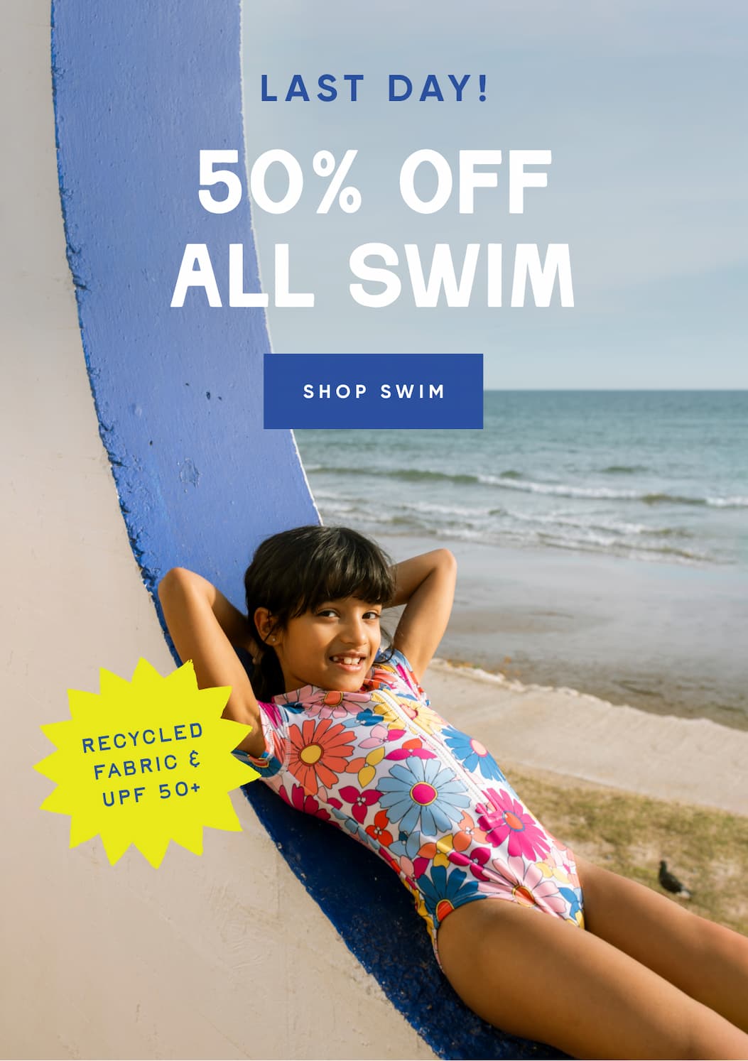 50% OFF ALL SWIM