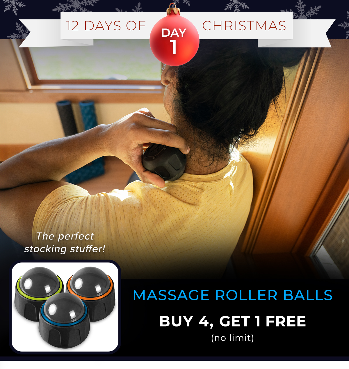 Buy 4, Get 1 Massage Roller Ball