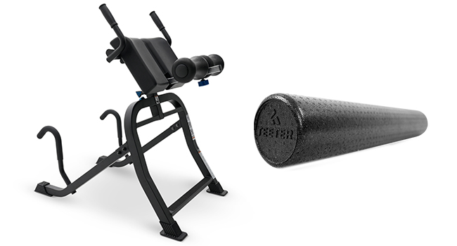 Teeter DEX II and Foam Roller