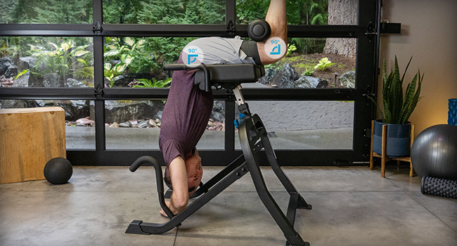 Teeter DEX II 90 90 posture