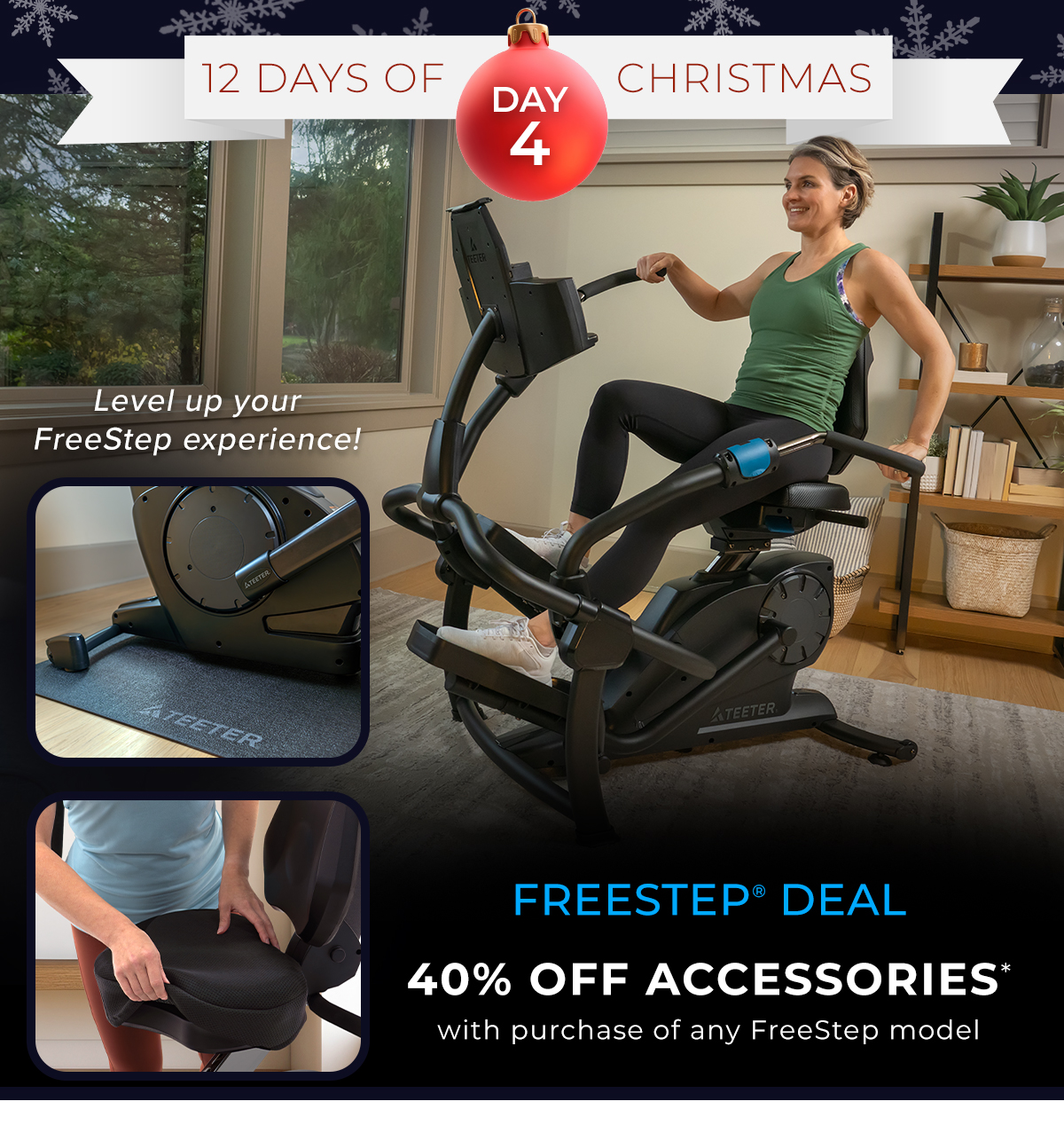 Buy a FreeStep, get 40% off FreeStep Accessories