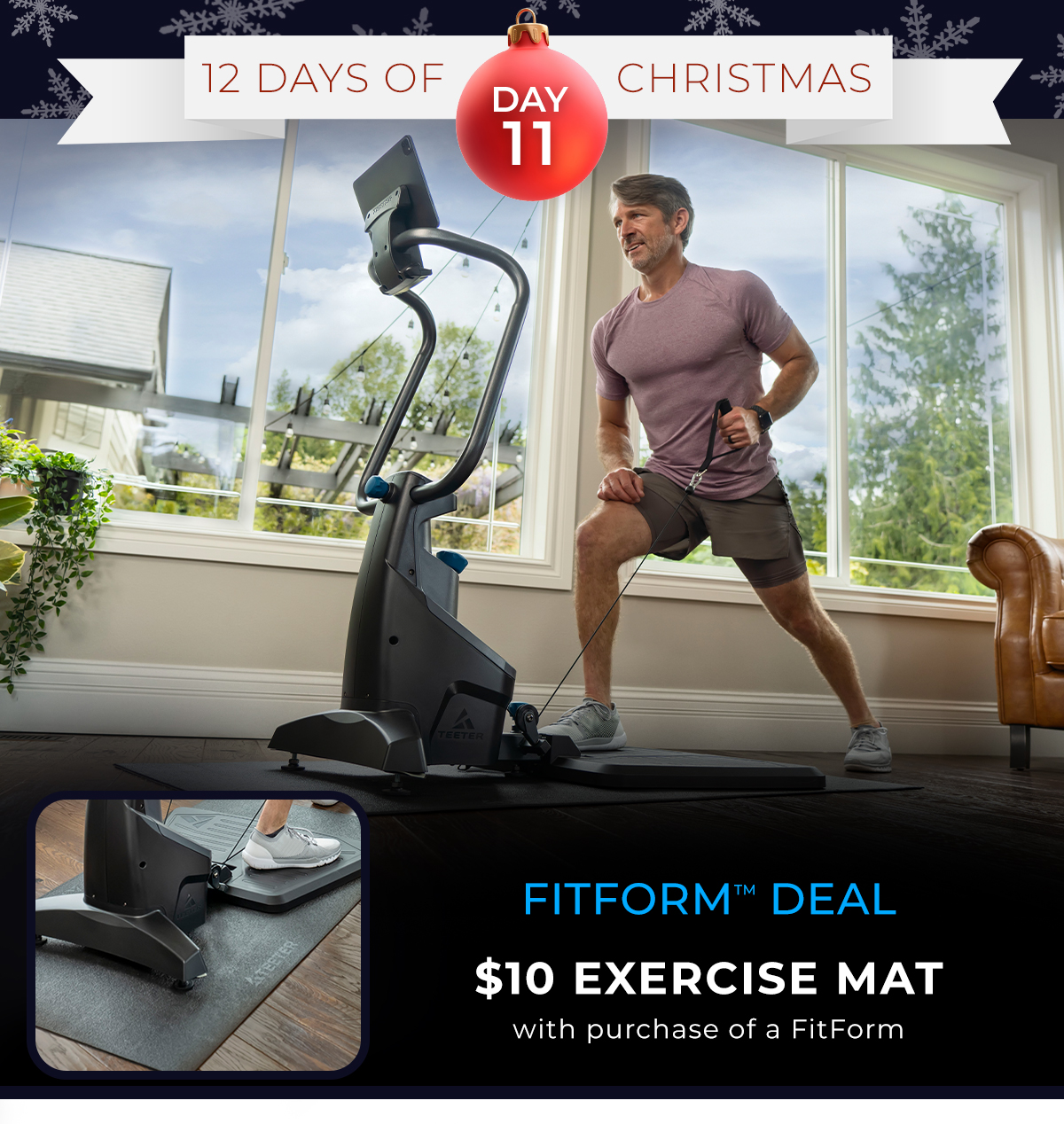 Buy a FitForm, Get a Mat for $10