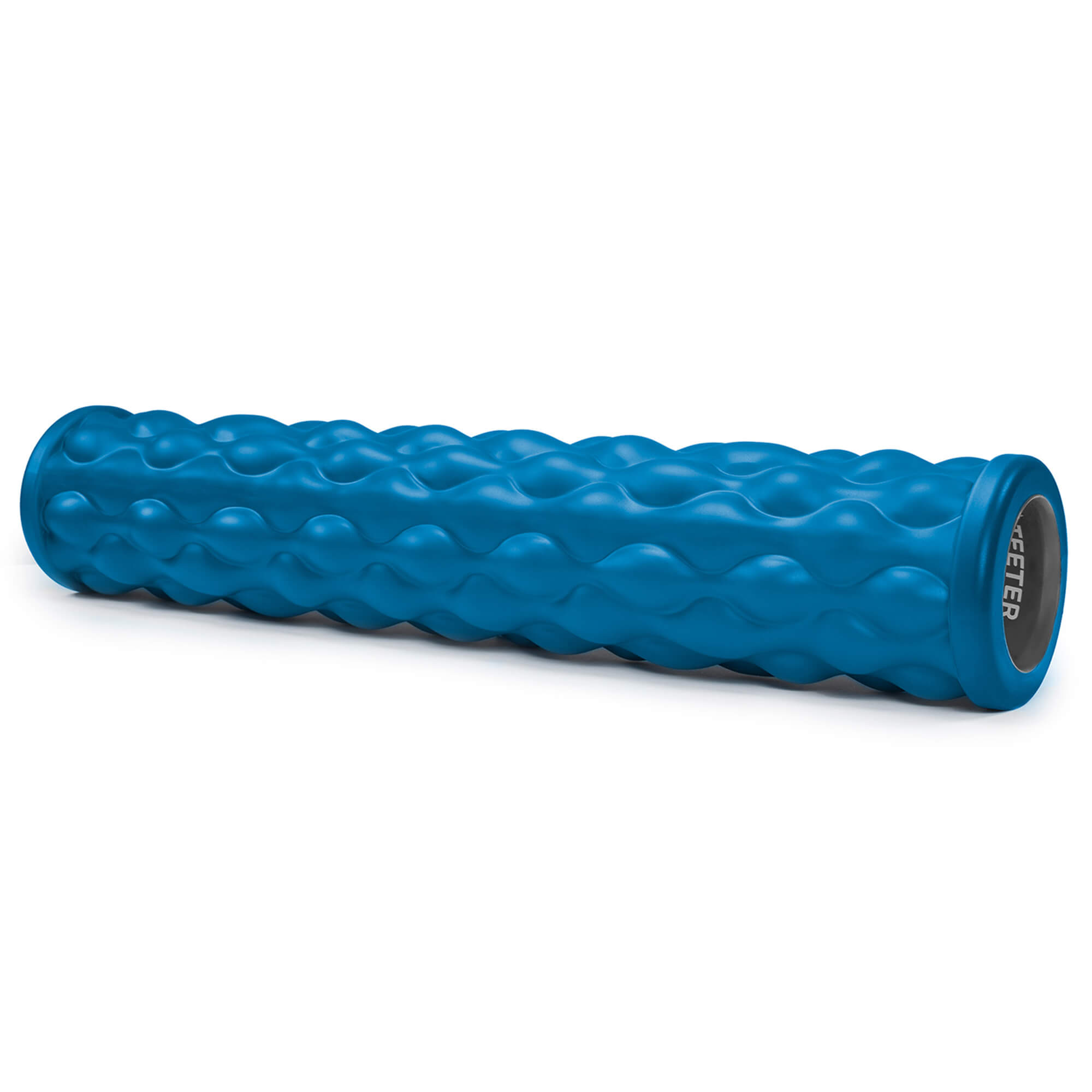 Image of Massage Foam Roller - 13 or 26 inch - 26 Inch, Less firm (blue/wavy)